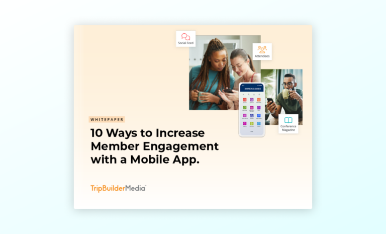 Enhance the member experience with an event mobile app.
